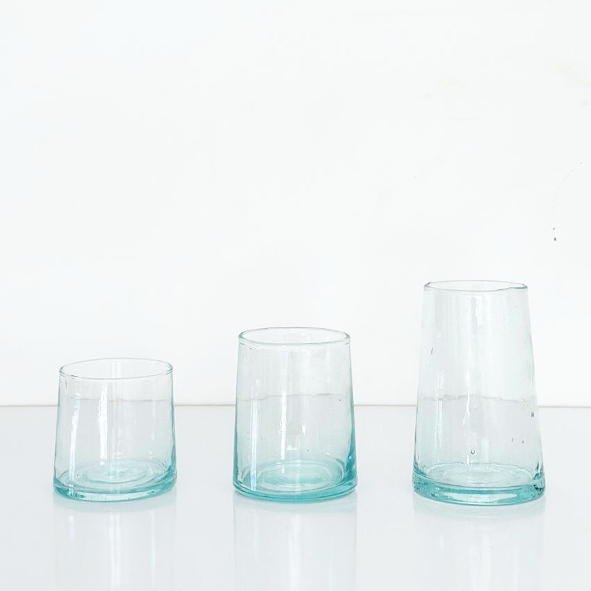 Sidi Rahal Handblown Drink Glasses